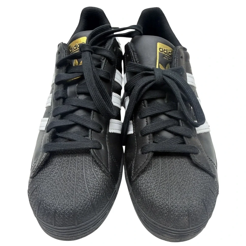 Adidas Originals Superstar EG4959 Black White Men's Size 8.5 Sneakers New w/ Box